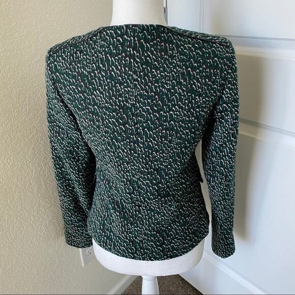 Helene London Tweed Zip Front Blazer - Picture 6 of 8